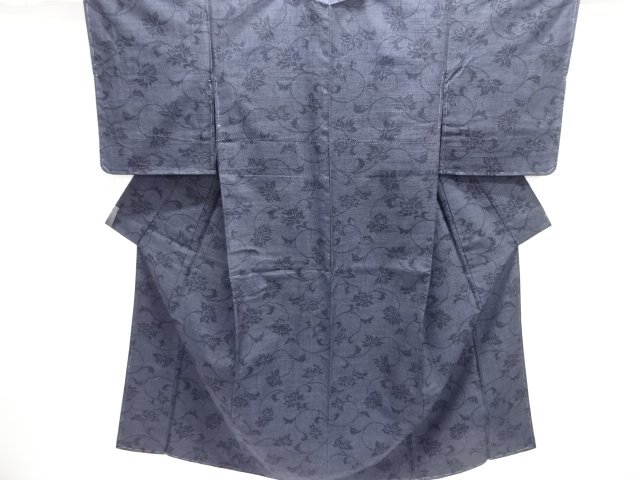 Japanese Kimono / Tsumugi Omeshi Silk